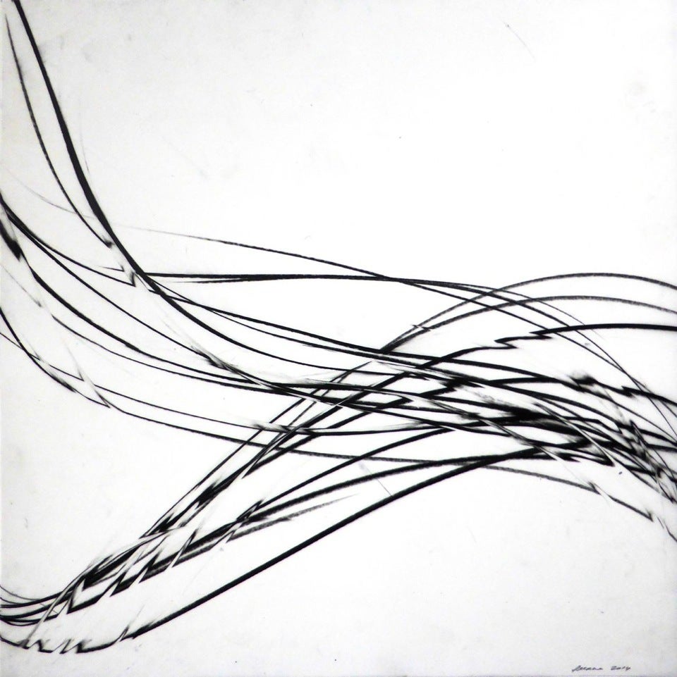 Jaanika Peerna Abstract Drawing - Undulations 3