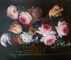 Floral Still Life – 18th-Century Dutch School