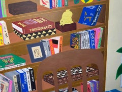 « I'm Full », 2026, peinture acrylique sur toile, 95 x 130 cm, état neuf