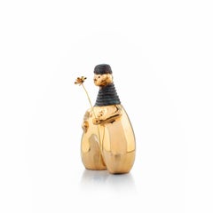 Scultura in bronzo “Amlash Flower Giver”, edizione di 5 esemplari, 14,5 cm