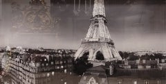 Roche Bobois – Photographie sur papier « La Tour Eiffel et Paris », Roche Bobois
