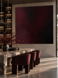 Pinot Noir  by Gabriela Azar Schreiner. Contemporary abstract Painting