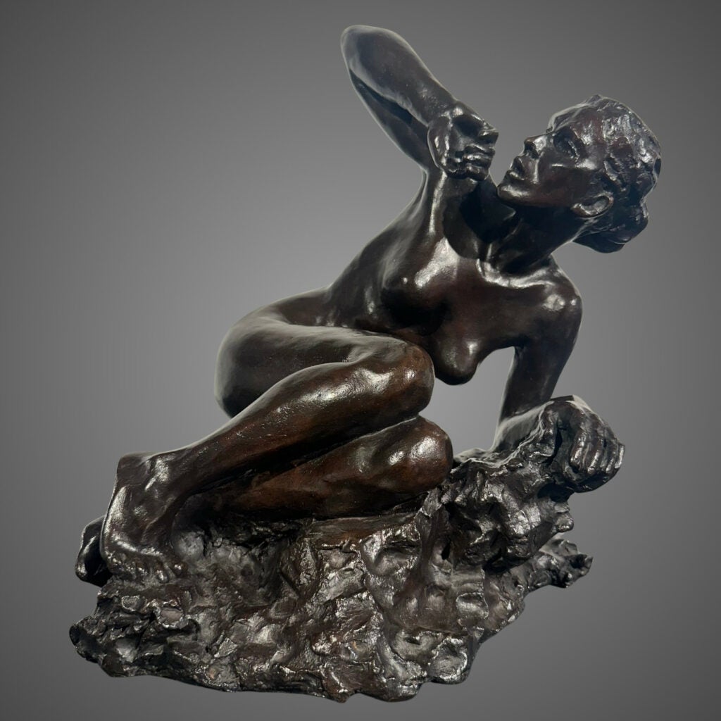 Bénédicte Dubart  Figurative Sculpture - Eclipse