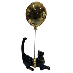 Kuckuck Schwarz Ballon Gold