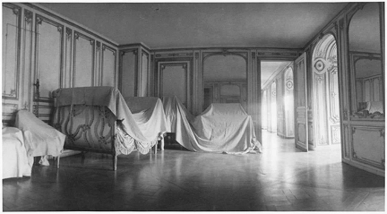 Deborah Turbeville Black and White Photograph - The Private Apartment of Madame du Barry at Versailles