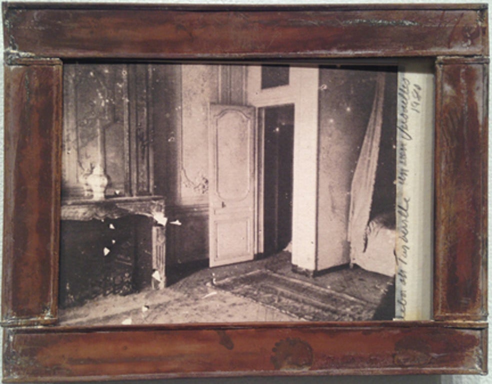 Deborah Turbeville Black and White Photograph - Unrestored Bedroom of Madame de Pompadour, from “Unseen Versailles”, 1980