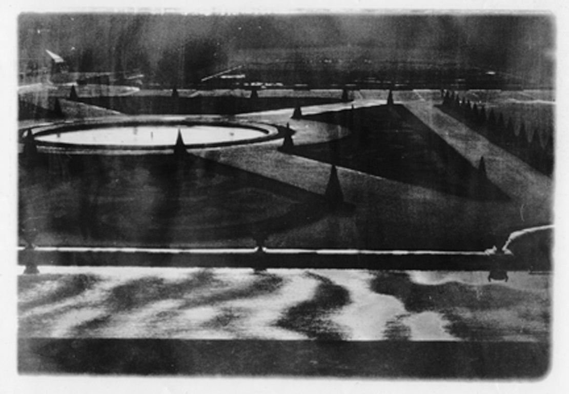 Deborah Turbeville Black and White Photograph - The Parterre du Midi at Versailles, from “Unseen Versailles”, 1980