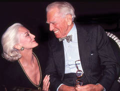 Carmen and Horst, book party for Horst at Bendel's, early 80's