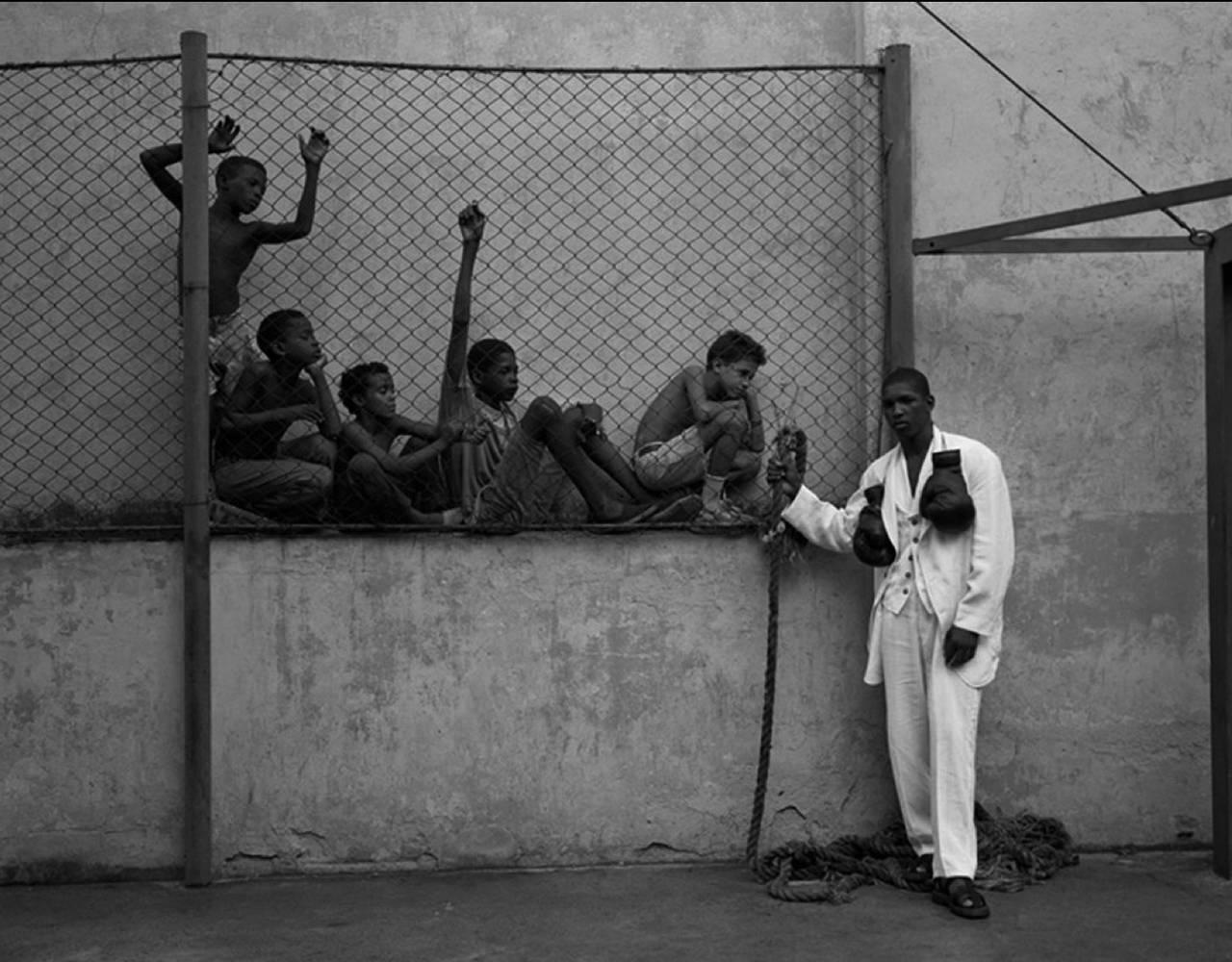 Kurt Markus Black and White Photograph - Juan Cunba Beltran, Havana, Cuba