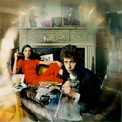 Bob Dylan y Sally Grossman, Woodstock, Nueva York
