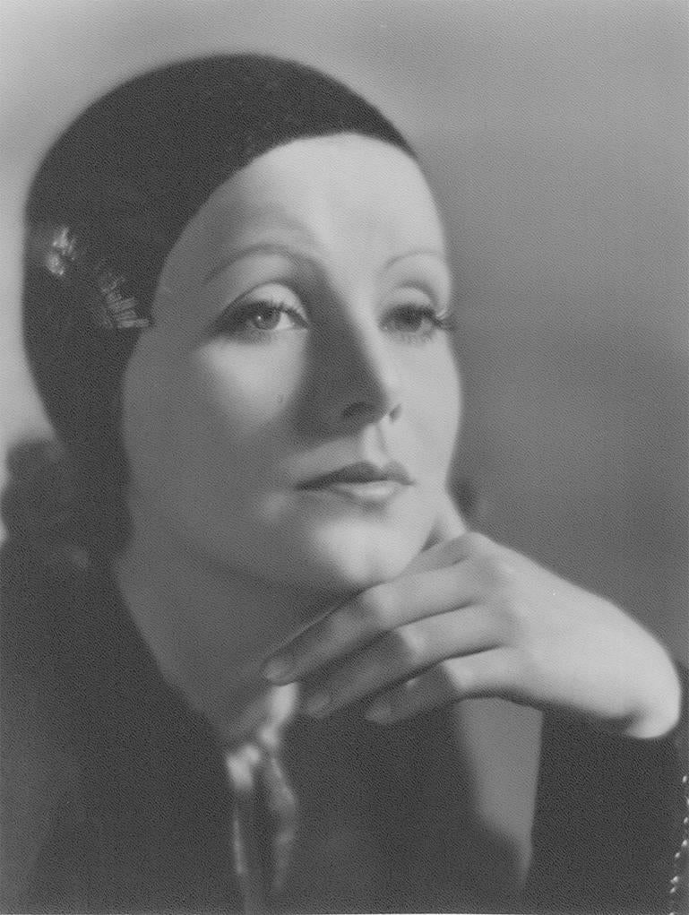 Clarence Sinclair Bull Portrait Photograph - Greta Garbo, Anna Christie