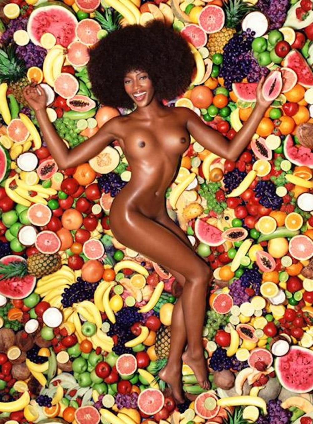 Naomi Campbell: Fruit, 1999 - Photograph by David LaChapelle