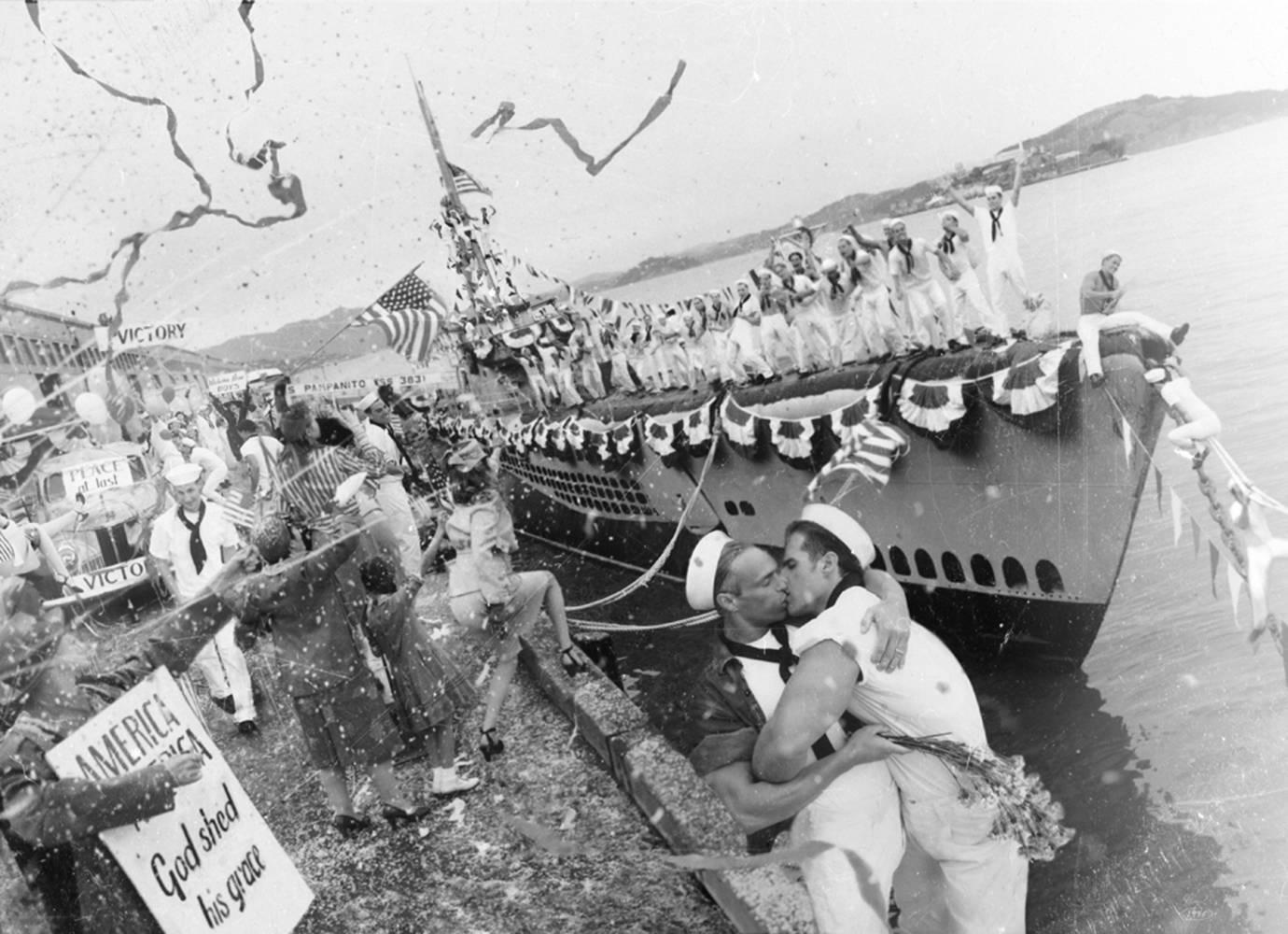 Diesel Jeans, Victory Day, 1945, 1994 - Photograph by David LaChapelle