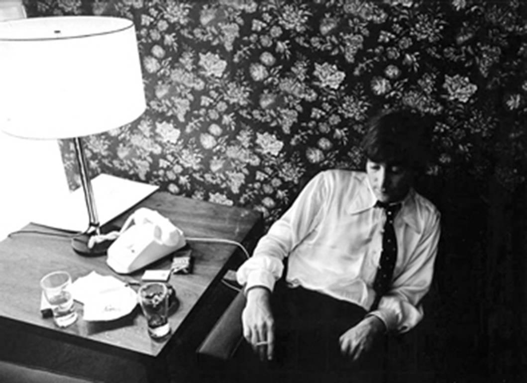 Harry Benson Black and White Photograph - John Lennon, Chicago, 1966