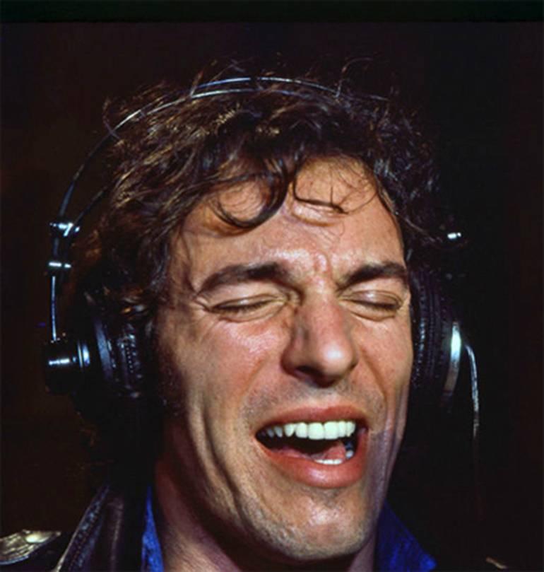 Harry Benson Color Photograph - Bruce Springsteen, USA for Africa, 1985