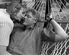 Vintage Bill and Hillary Clinton, Little Rock, Arkansas, 1992