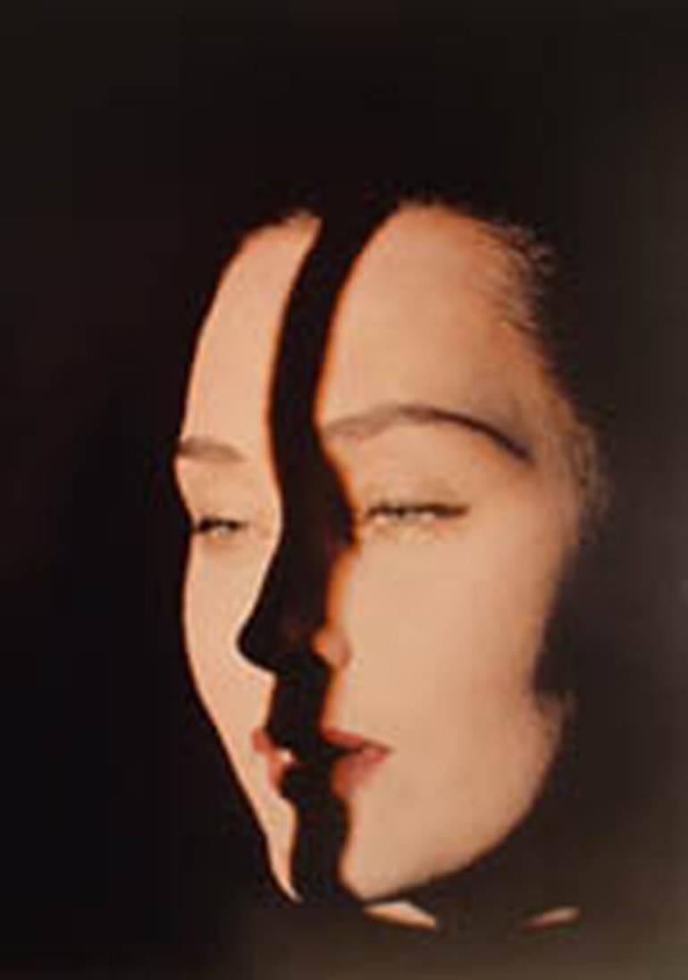 Erwin Blumenfeld Color Photograph – Line on Face, New York, zwischen 1947 und 1949