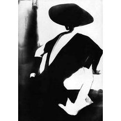 Black - With One White Glove: Barbara Mullen, Dress by Christian Dior, New York 10