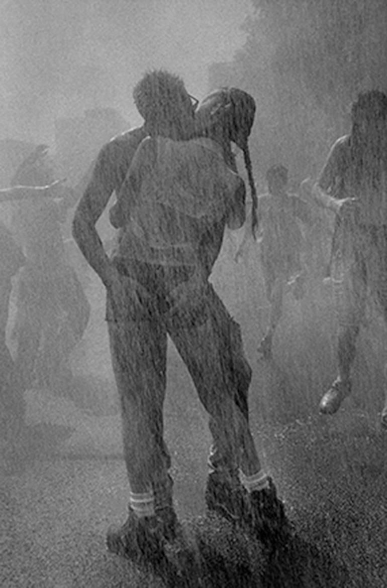 Cristina Garcia Rodero Black and White Photograph - Love Parade, Berlin