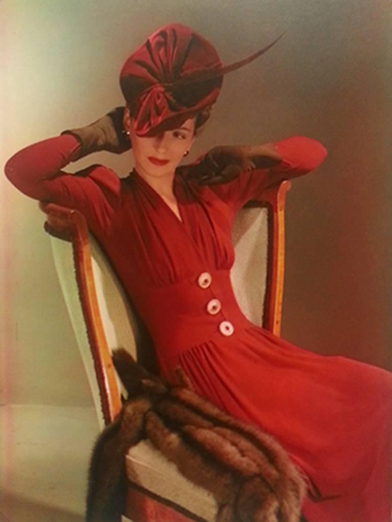 Louise Dahl-Wolfe Color Photograph - Betty McLaughlin