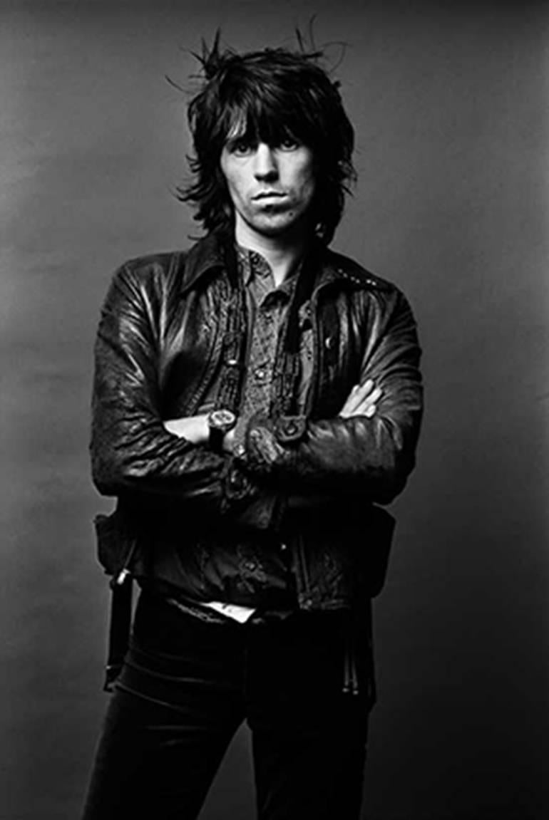 Norman Seeff Portrait Photograph - Keith Classic: Keith Richards, Los Angeles