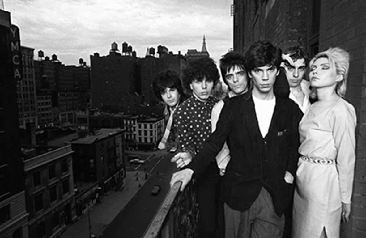 Norman Seeff Black and White Photograph - Chelsea Hotel: Blondie, New York