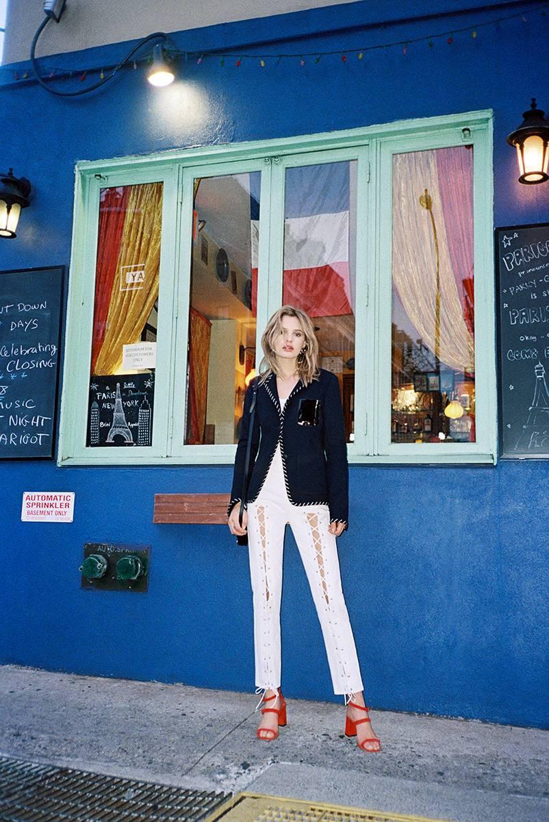 Sophie Elgort Color Photograph - Paige by Cafe Parigot, VOGUE Thailand