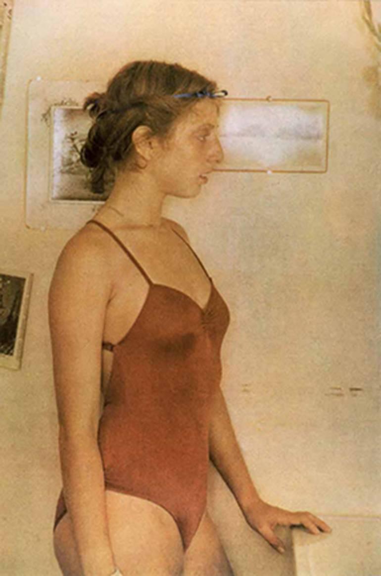 Sheila Metzner Color Photograph - Alison. Bathing Suit