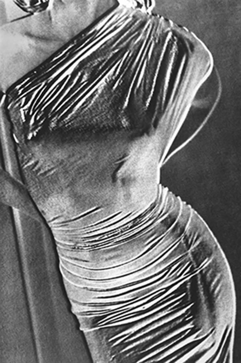 Sheila Metzner Black and White Photograph - Elaine. Homage to Man Ray