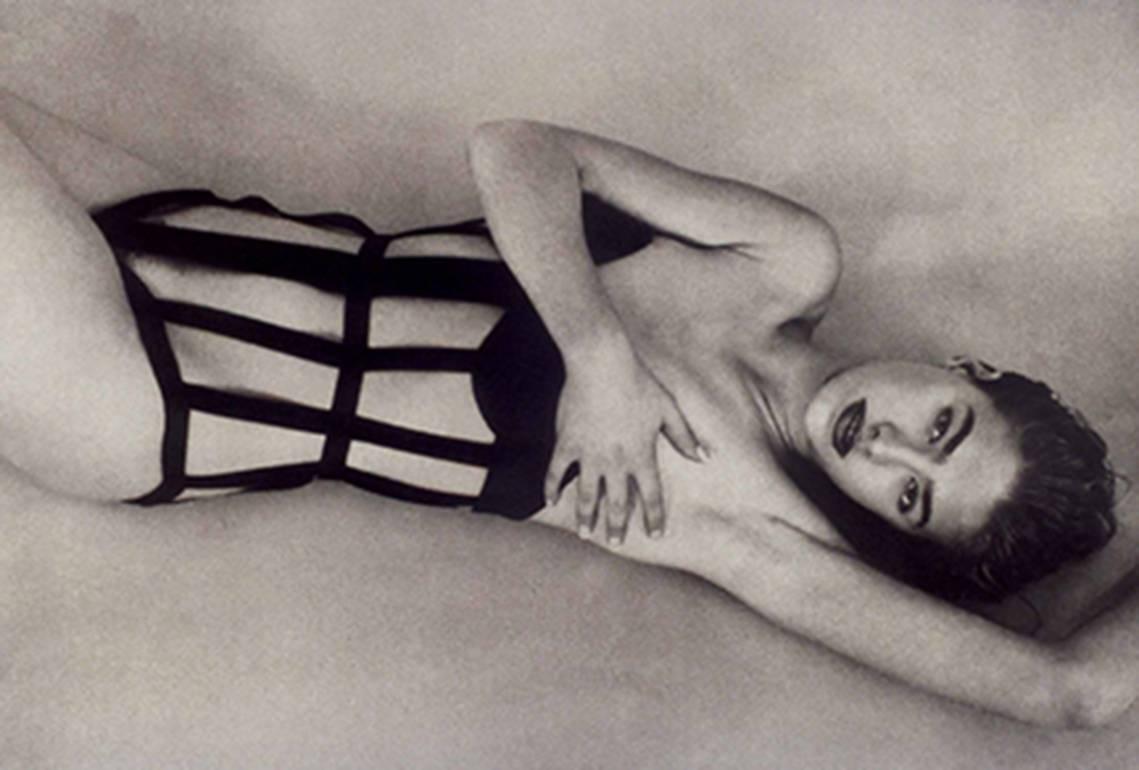 Sheila Metzner Black and White Photograph - Elaine, Homage to Man Ray