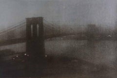 Brooklyn Bridge. Hokusai Series.