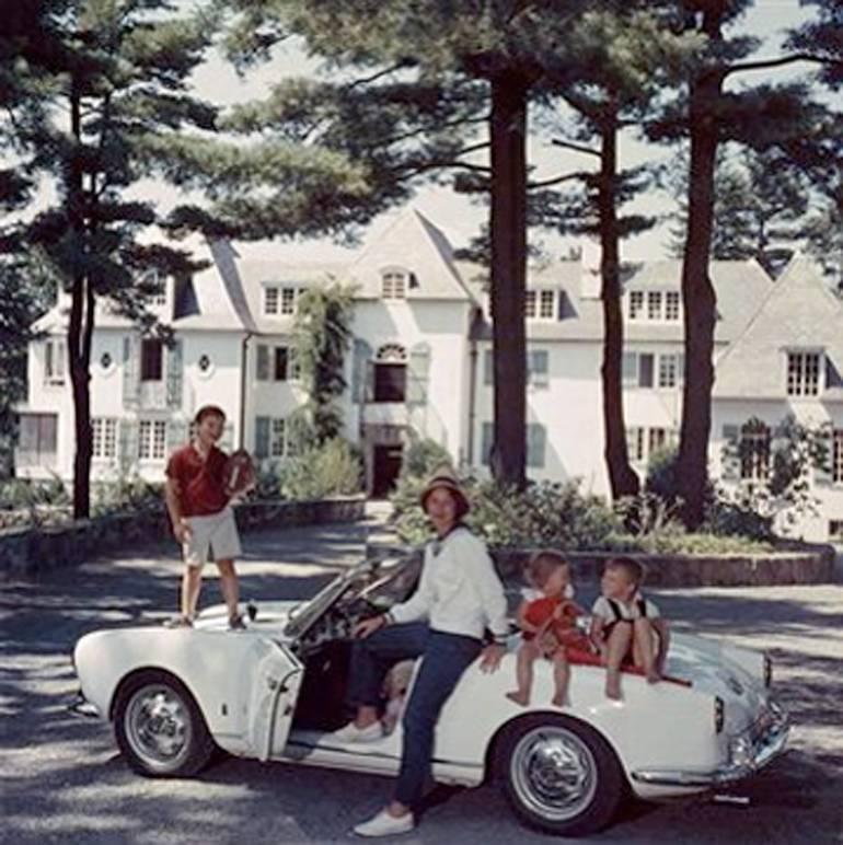 Slim Aarons Color Photograph - 'Rollingstones'