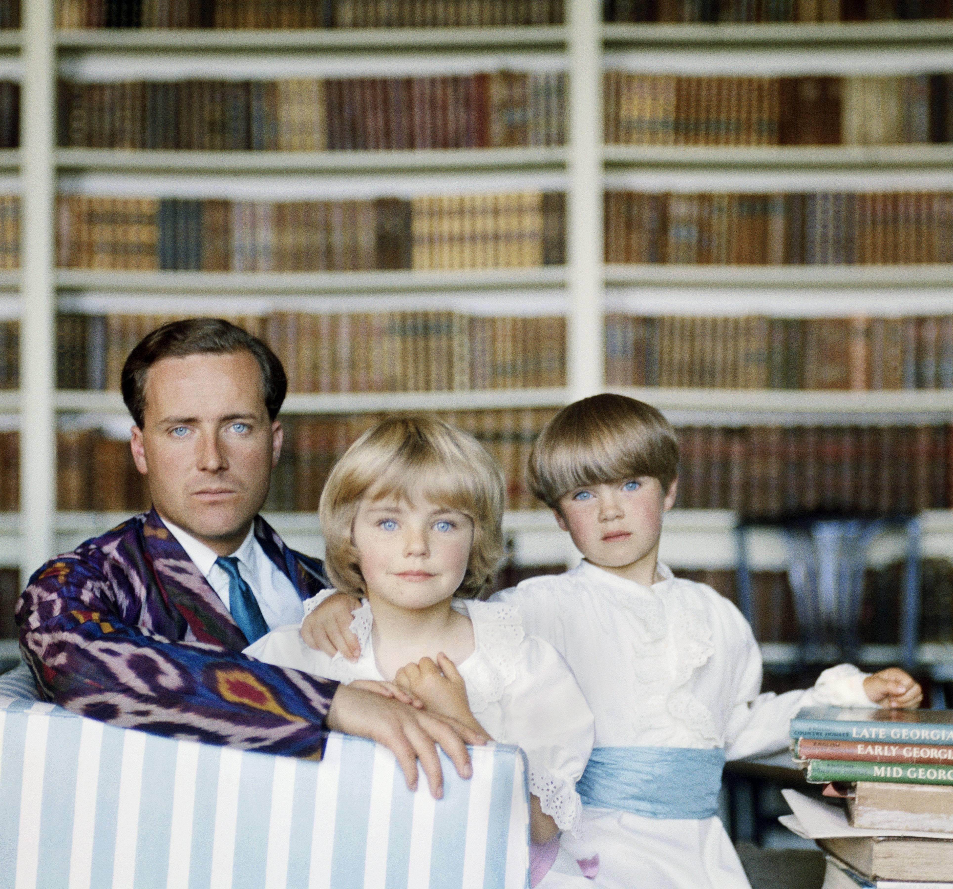 Slim Aarons Color Photograph - Guinness Family