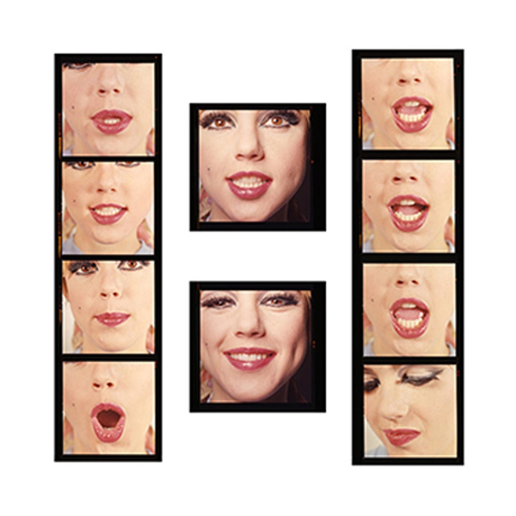 Die Lippenstifte von Edie Sedgwick – Photograph von Bert Stern