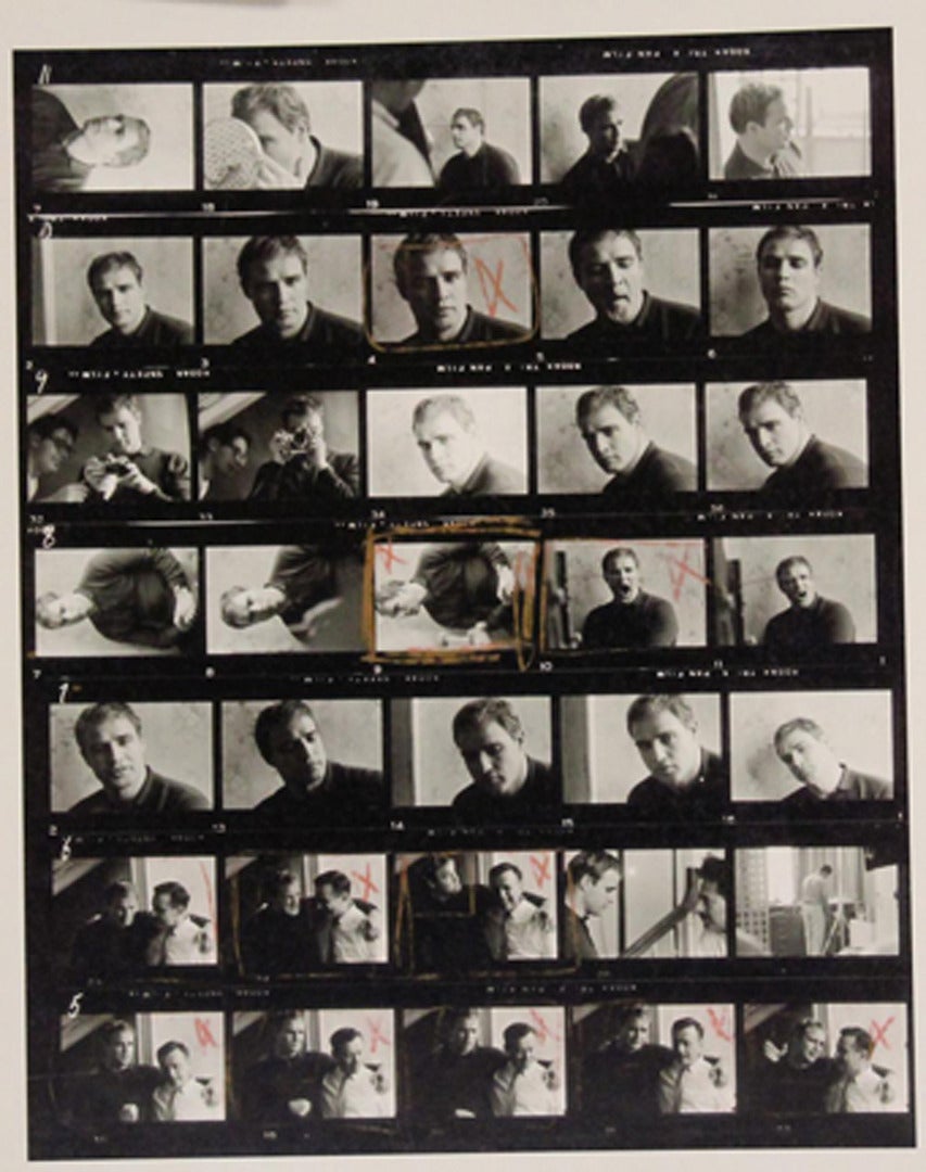 Marlon Brando - Photograph by Bert Stern