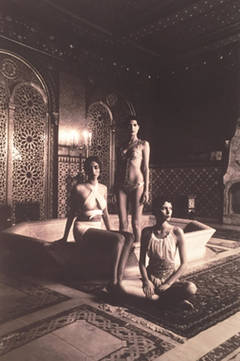 Models in Bath, St. Petersburg, Russia, 2005