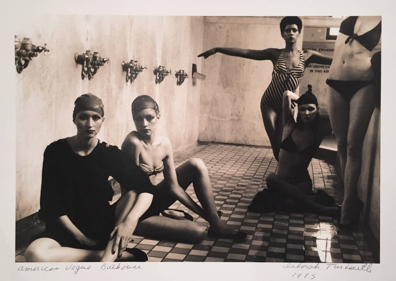 Bathhouse. Vogue, 1975 - Photograph by Deborah Turbeville