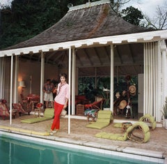 Peinture familiale : Babe Paley et William Paley à leur chalet à Round Hill