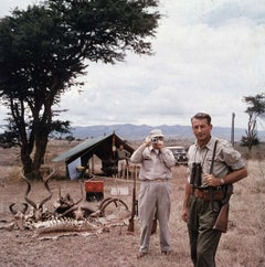 Vintage Hunter Reggie Destro and Arnold Newman, Nairobi, Kenya