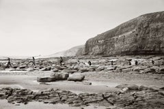 Surfer im Südwesten von Wales, Großbritannien