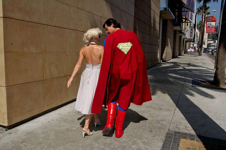 Steve McCurry Color Photograph - Hollywood Boulevard, Los Angeles, 2007