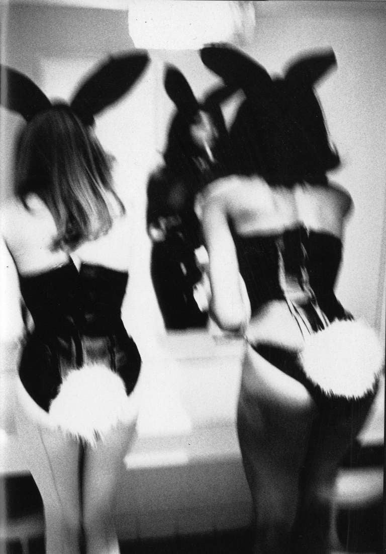 Ellen von Unwerth Black and White Photograph - Playboy Bunnies, New York