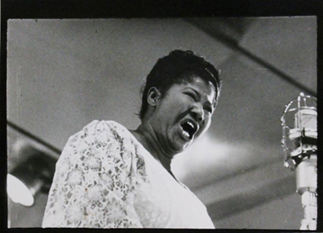 Mahalia Jackson, Newport Jazz Festival - Photograph by Bert Stern