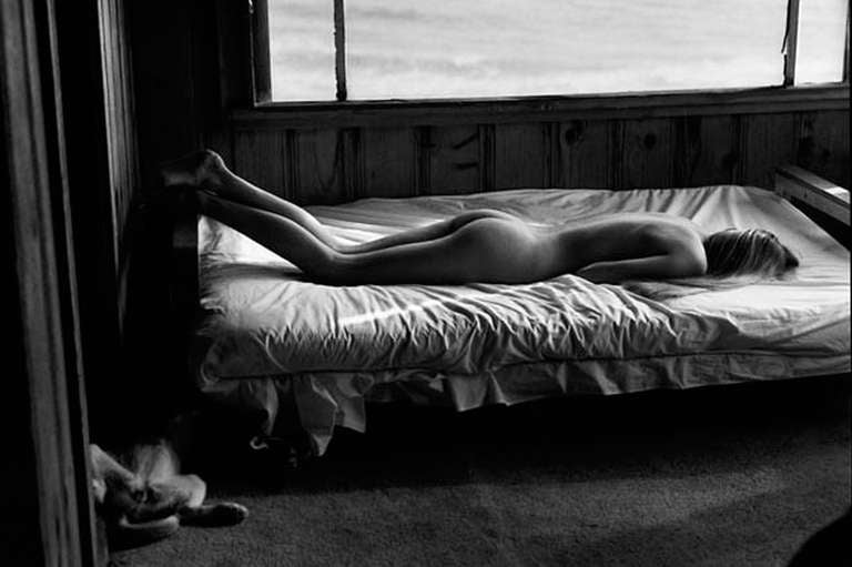 Patrick Demarchelier Black and White Photograph - Nude, Malibu