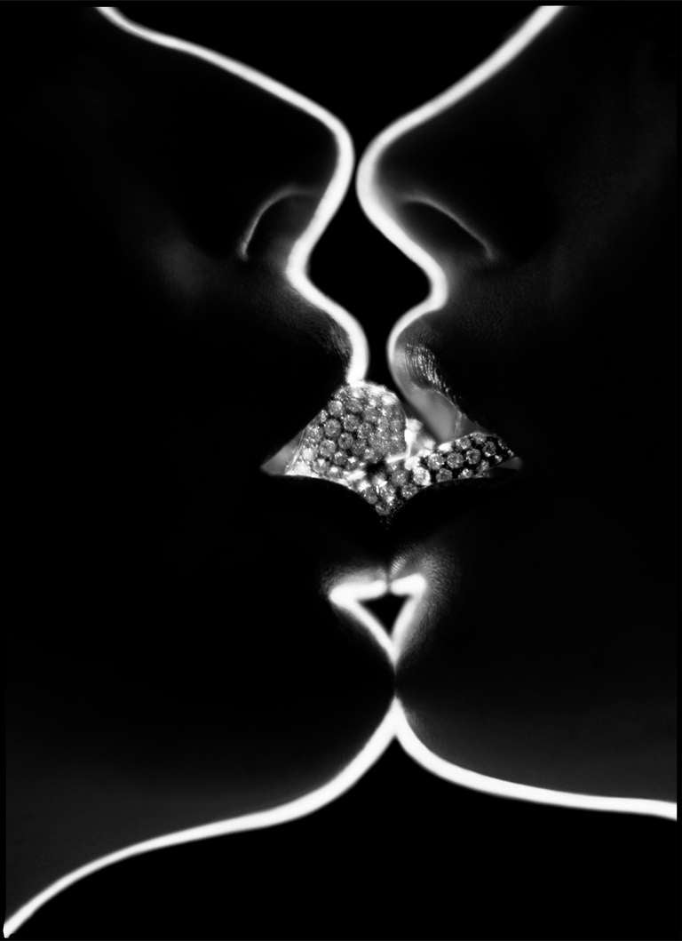 Patrick Demarchelier Black and White Photograph - Diamonds