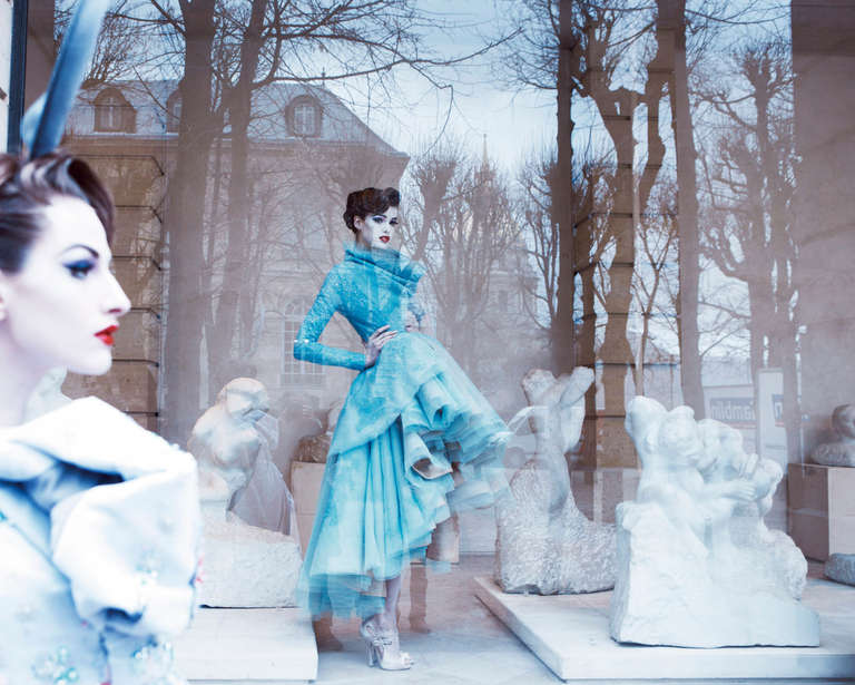 Color Photograph di Patrick Demarchelier - Christian Dior Haute Couture, Primavera/Estate