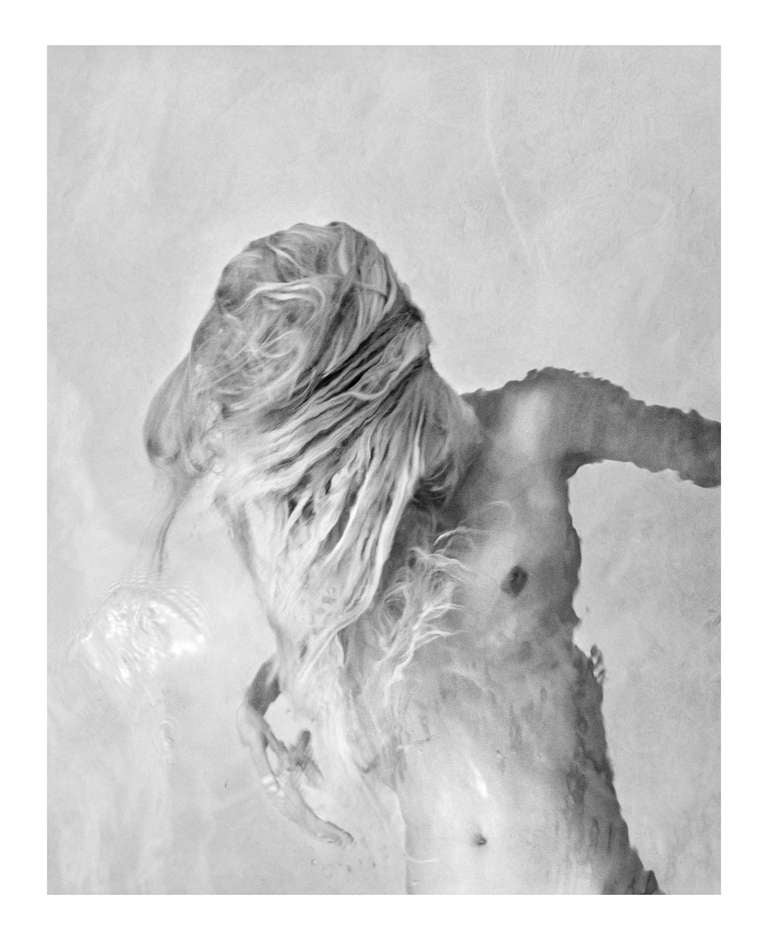 Michael Dweck Black and White Photograph - Mermaid 86, Miami, Florida