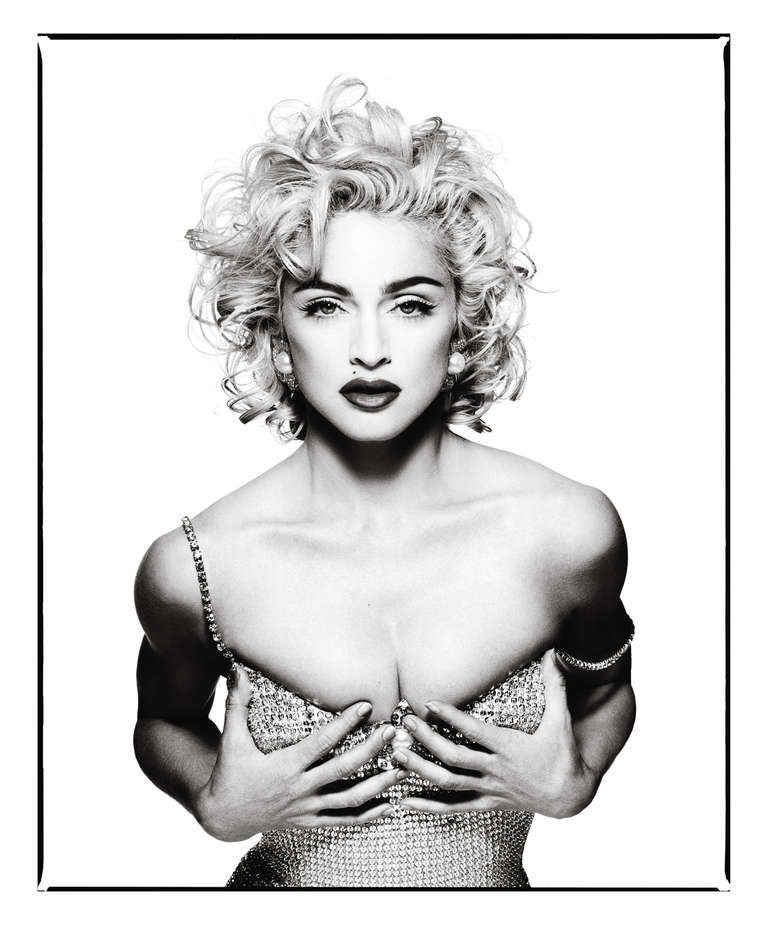 Patrick Demarchelier Black and White Photograph - Madonna