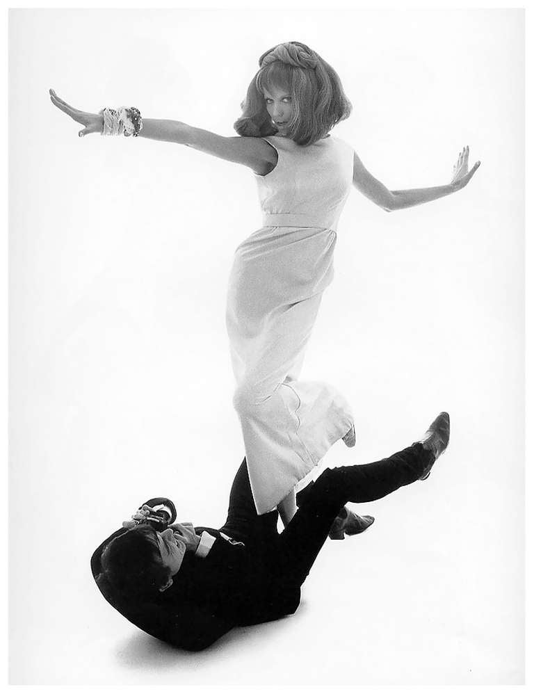 Bert Stern Portrait Photograph - David Bailey and Veruschka, VOGUE, New York