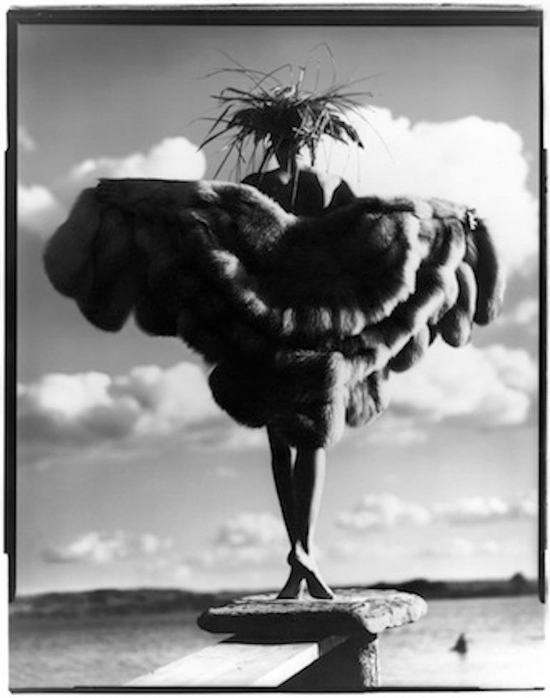 Arthur Elgort Black and White Photograph - Jenny Horworth, Watermill, New York
